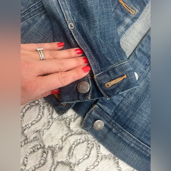 J. Crew Classic Denim Jacket Blue Sz XXS style # 02661 - Picture 9 of 11